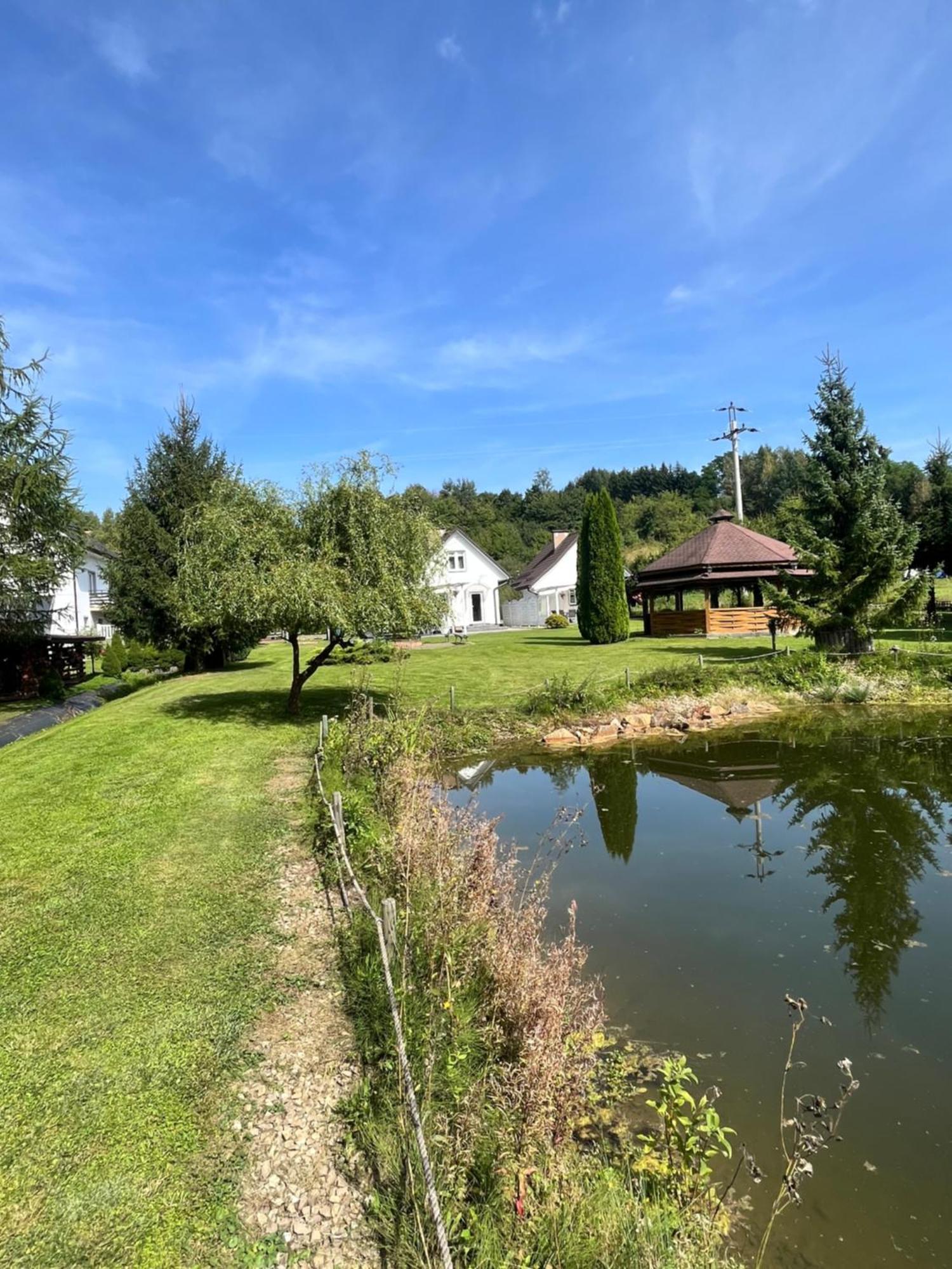Domki Nad Stawem Uherce Uherce Mineralne Exterior foto